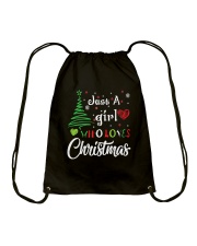 Merry Christmas Drawstring Bag tile
