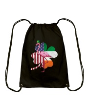 Irish Flamingo TATA 37 Drawstring Bag tile