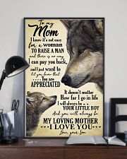 To My Mom Wolf TATA 11x17 Poster lifestyle-poster-2