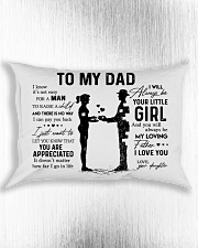 To My Dad - Girl Pillow TATA Rectangular Pillowcase aos-pillow-rectangle-front-lifestyle-4