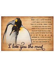 Penguin Love You Most Poster HBH 01 17x11 Poster front