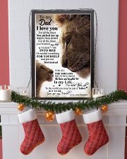 To My Dad Daughter Lion TATA 11x17 Poster lifestyle-holiday-poster-4