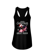 Make Christmas Great Again Ladies Flowy Tank tile