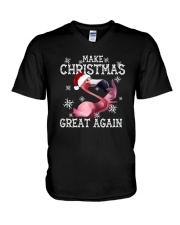 Make Christmas Great Again V-Neck T-Shirt tile