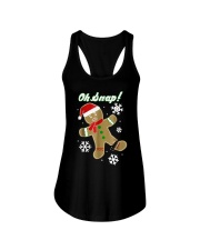 Merry Christmas Ladies Flowy Tank tile