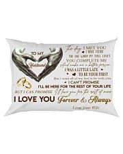 Couple To My Husband Hand Pillow 07 HBH Rectangular Pillowcase front