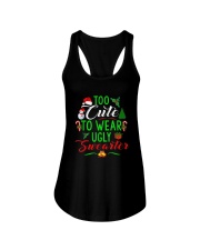 Merry Christmas Ladies Flowy Tank tile