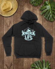 Snowmobiling Is Life Hooded Sweatshirt lifestyle-unisex-hoodie-front-7