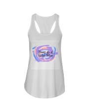 Strong As A Foster Mom Face Mask Ladies Flowy Tank thumbnail