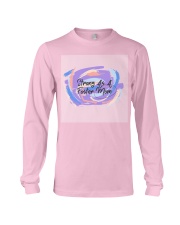 Strong As A Foster Mom Face Mask Long Sleeve Tee thumbnail