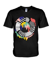 Crochet Everyday Gradient T ShirtO T Shirt V-Neck T-Shirt thumbnail