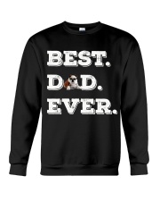 Best Dad Ever bulldo funny gift father day Crewneck Sweatshirt thumbnail