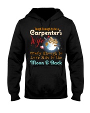 Carpenter's Wife Hooded Sweatshirt front
