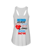 RETIRED NURSE Ladies Flowy Tank tile