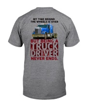 Retired Trucker Classic T-Shirt back