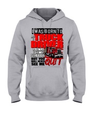 Trucker Hooded Sweatshirt front