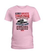 Trucker's Wife Ladies T-Shirt tile