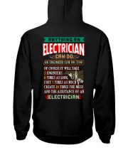 ELECTRICIAN vs Engineer Shirt Hooded Sweatshirt tile