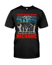 Mechanic Grandpa Classic T-Shirt front