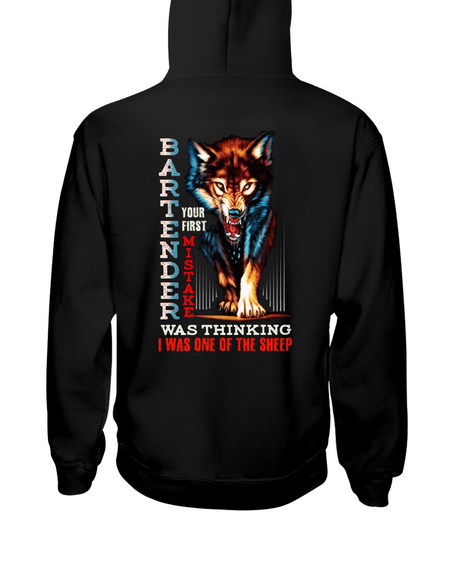 BARTENDER - I'M THE WOLF Hooded Sweatshirt