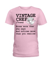 Vintage Chef Ladies T-Shirt tile