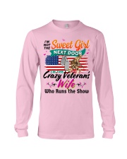 I Am The Crazy Veteran's Wife Long Sleeve Tee tile
