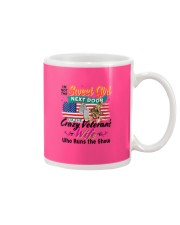 I Am The Crazy Veteran's Wife Mug tile