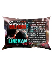 GIFT FOR A LINEMAN'S GIRLFRIEND - PREMIUM Rectangular Pillowcase front