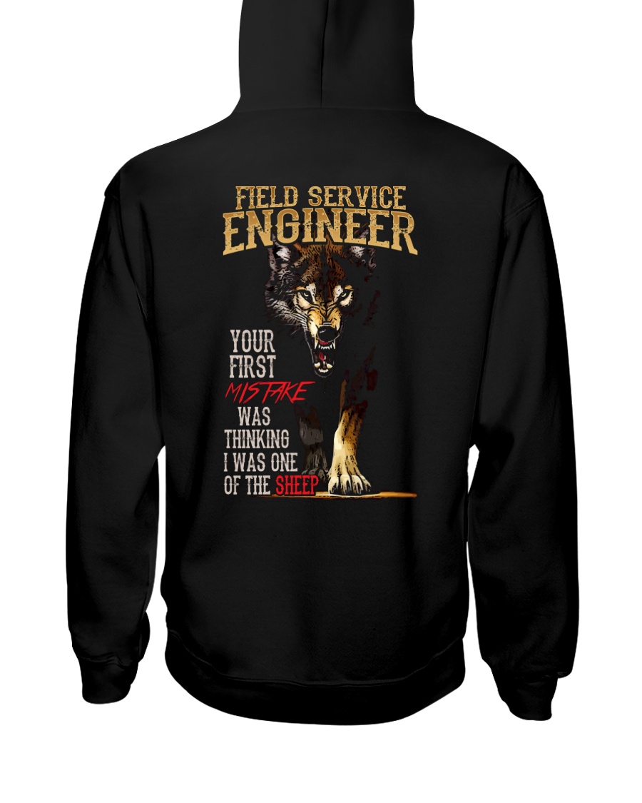 FIELD SERVICE ENGINEER Hooded Sweatshirt