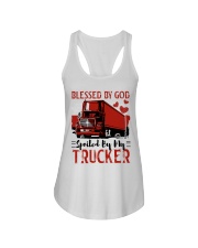 TRUCKER'S WIFE Ladies Flowy Tank thumbnail