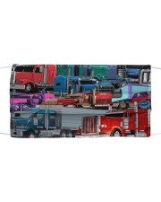 TRUCKER Cloth face mask front