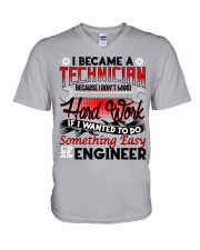 TECHNICIAN V-Neck T-Shirt tile