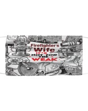 Firefighter's Wife Cloth face mask front