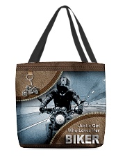 BIKER'S GIRL All-over Tote front