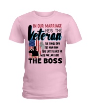 Veteran's Wife Ladies T-Shirt tile
