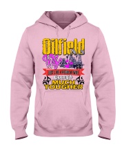 Oilfield Man's Wife Hooded Sweatshirt front