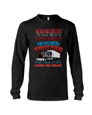 Old Trucker's Wife Long Sleeve Tee tile