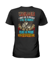 Welder Ladies T-Shirt thumbnail