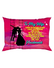 GIFT FOR YOUR WIFE - PREMIUM Rectangular Pillowcase back