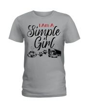 TRUCKER'S WIFE Ladies T-Shirt tile