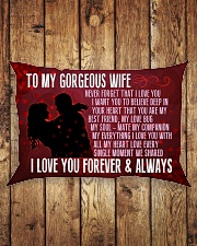 GIFT FOR YOUR WIFE - PREMIUM Rectangular Pillowcase aos-pillow-rectangle-front-lifestyle-2