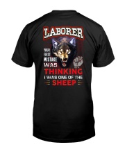 Laborer - I'm the Wolf Classic T-Shirt tile