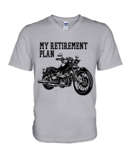 Biker V-Neck T-Shirt tile