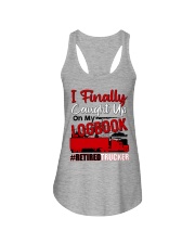 RETIRED TRUCKER Ladies Flowy Tank tile