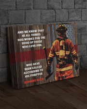 FIREFIGHTER - Premium 14x11 Gallery Wrapped Canvas Prints aos-canvas-pgw-14x11-lifestyle-front-11