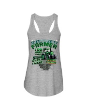 Grumpy Old Farmer Ladies Flowy Tank tile