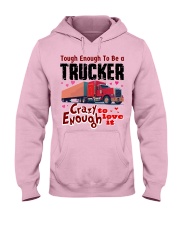Trucker Hooded Sweatshirt front