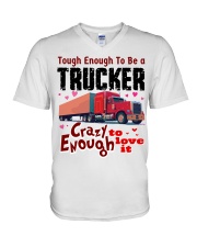 Trucker V-Neck T-Shirt tile