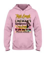 Lineman's Girlfriend Hooded Sweatshirt front