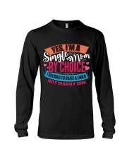 I AM A SINGLE MOM Long Sleeve Tee thumbnail